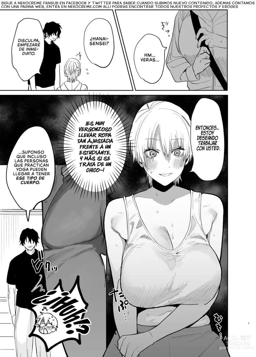 Page 6 of doujinshi La Historia Sobre cómo una Mujer Casada sin Experiencia Laboral se volvió Infiel cuándo se Convirtió en Instructora de Yoga