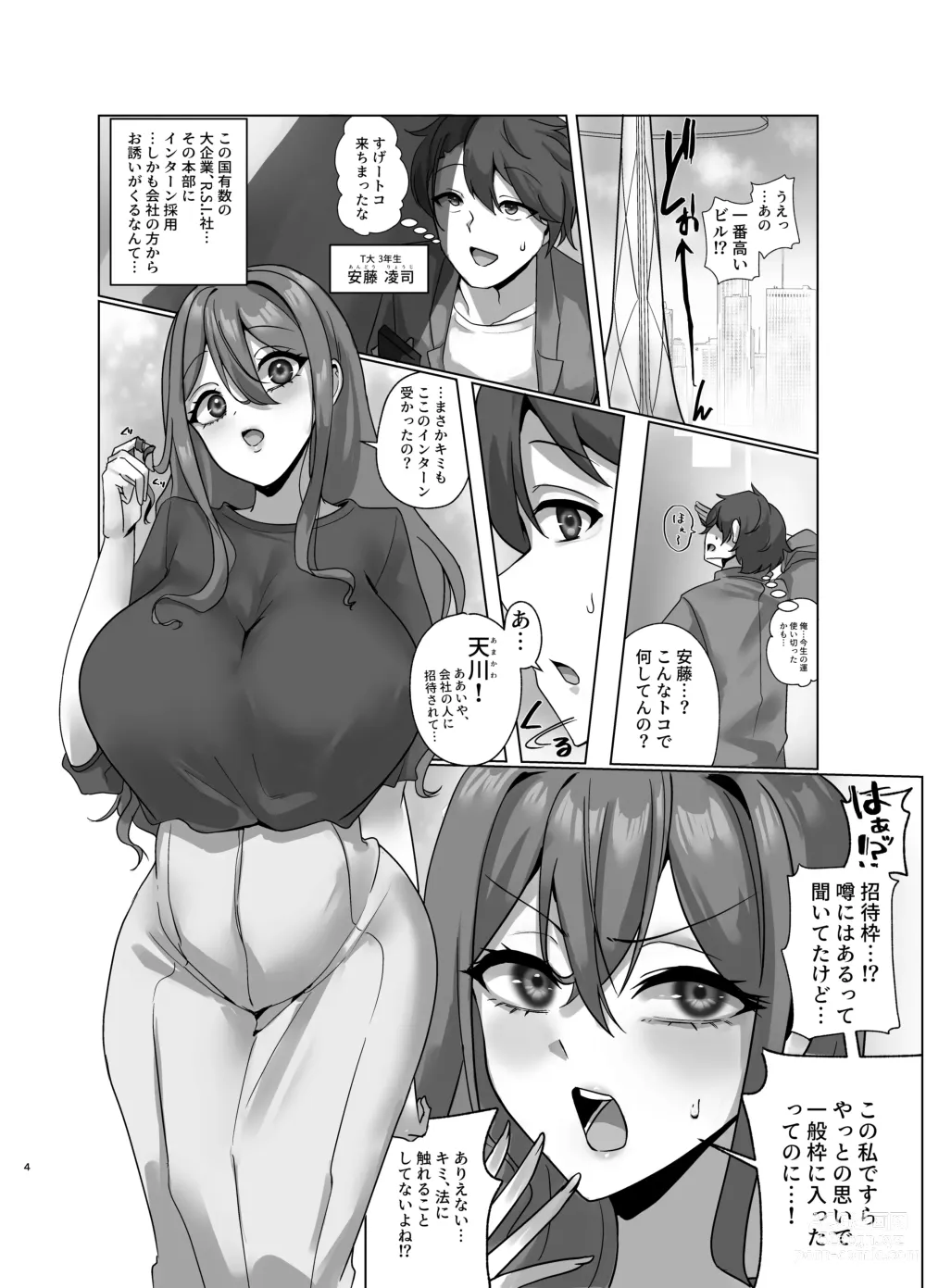 Page 3 of doujinshi Watashi, Onaho ni Narimasu! ~R. S. I. Sha Intern Katsudou Kiroku~