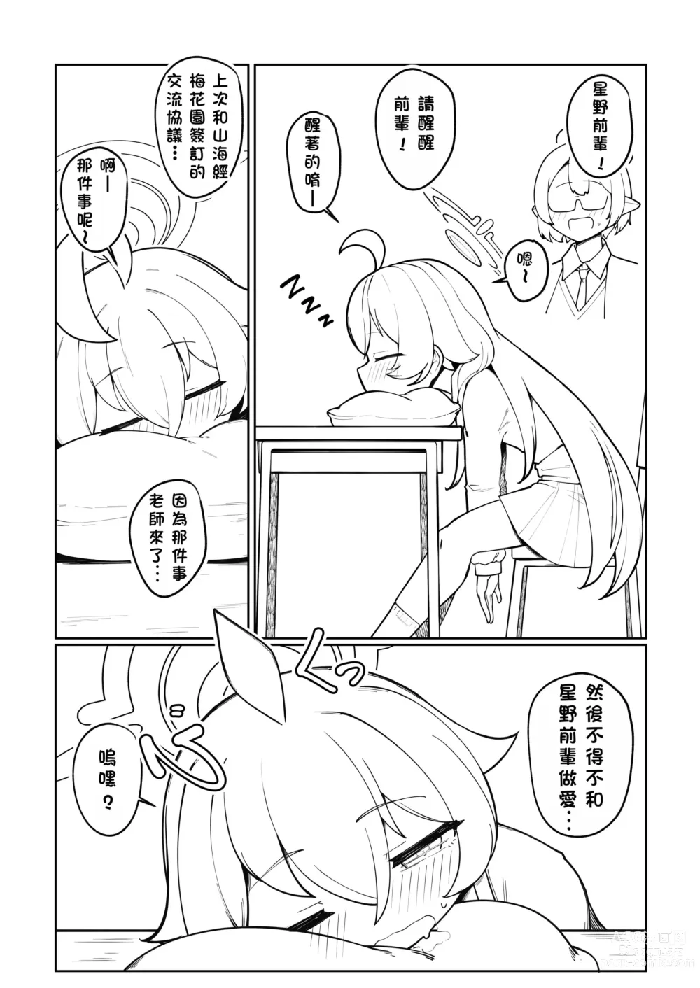 Page 2 of doujinshi Abydos Ninkatsu Kiroku ~Hoshino no Baai~ (decensored)