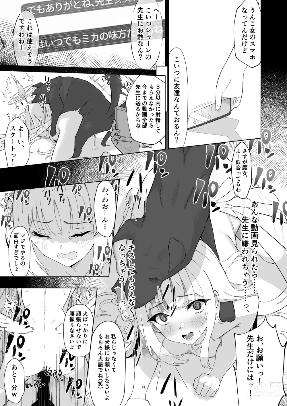 Page 13 of doujinshi Malleus Maleficarum -Majo ni Ataeru Tettsui-