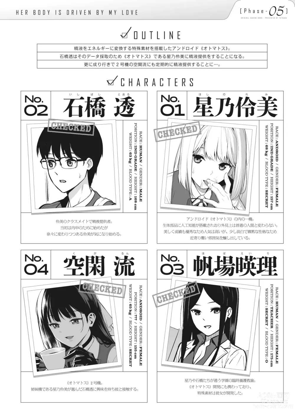 Page 3 of doujinshi Kanojo wa Boku no Taieki de Ugoiteiru Phase. 05