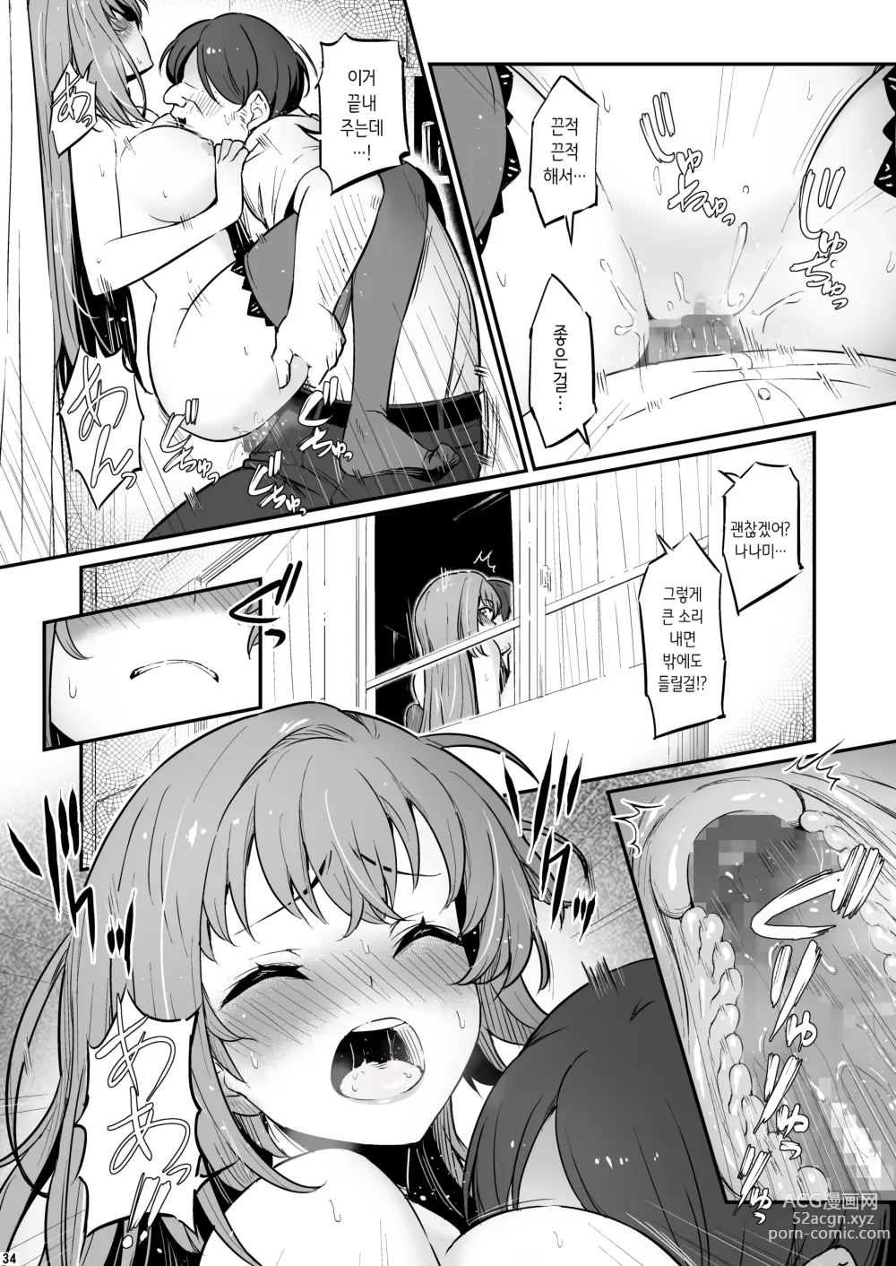 Page 35 of doujinshi 화학준비실의 죄 2 -날 피하던 그날-