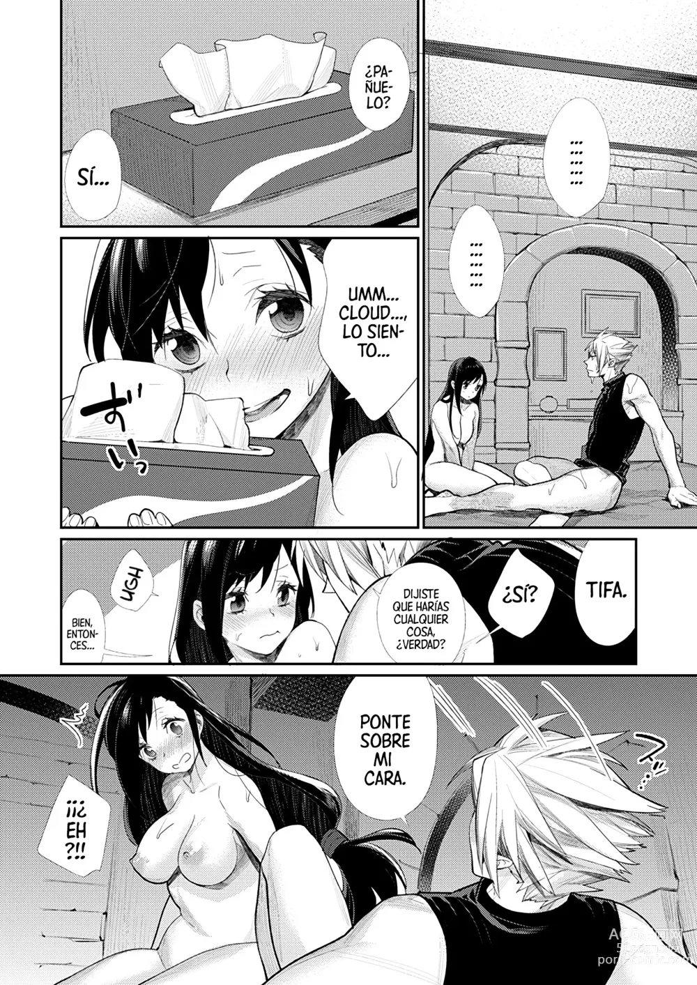 Page 9 of doujinshi Ajiwau? Tifa no Ayers Rock + Sugoi no Jukkaibun!