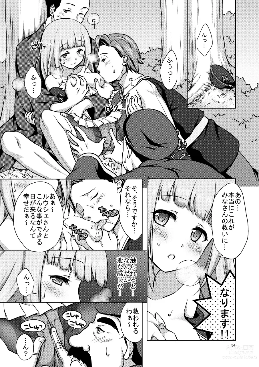 Page 34 of doujinshi Shironeko Ga - Ruzu Kore Ku Shon