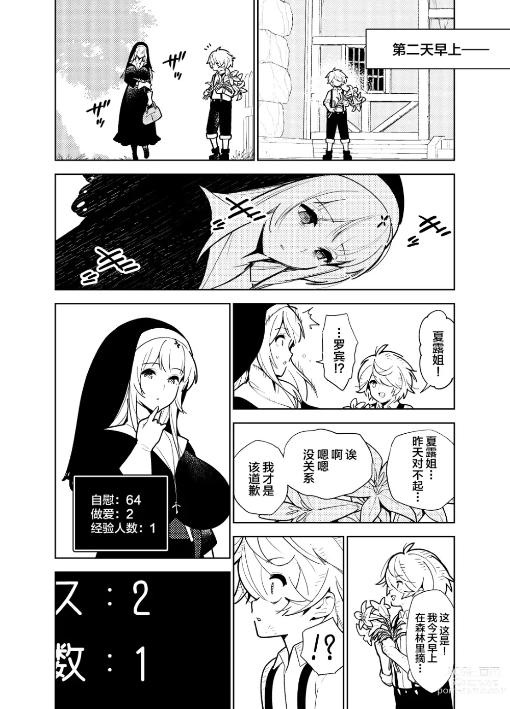 Page 24 of doujinshi Akogare no Onee-chan no Ecchi na Status ga Mieru you ni Nacchatta Boku wa...