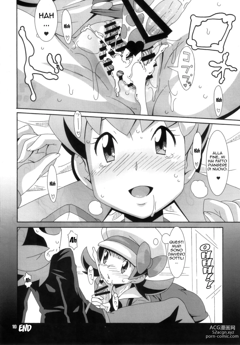 Page 17 of doujinshi Moomoo Bokujou de Tsukamaete