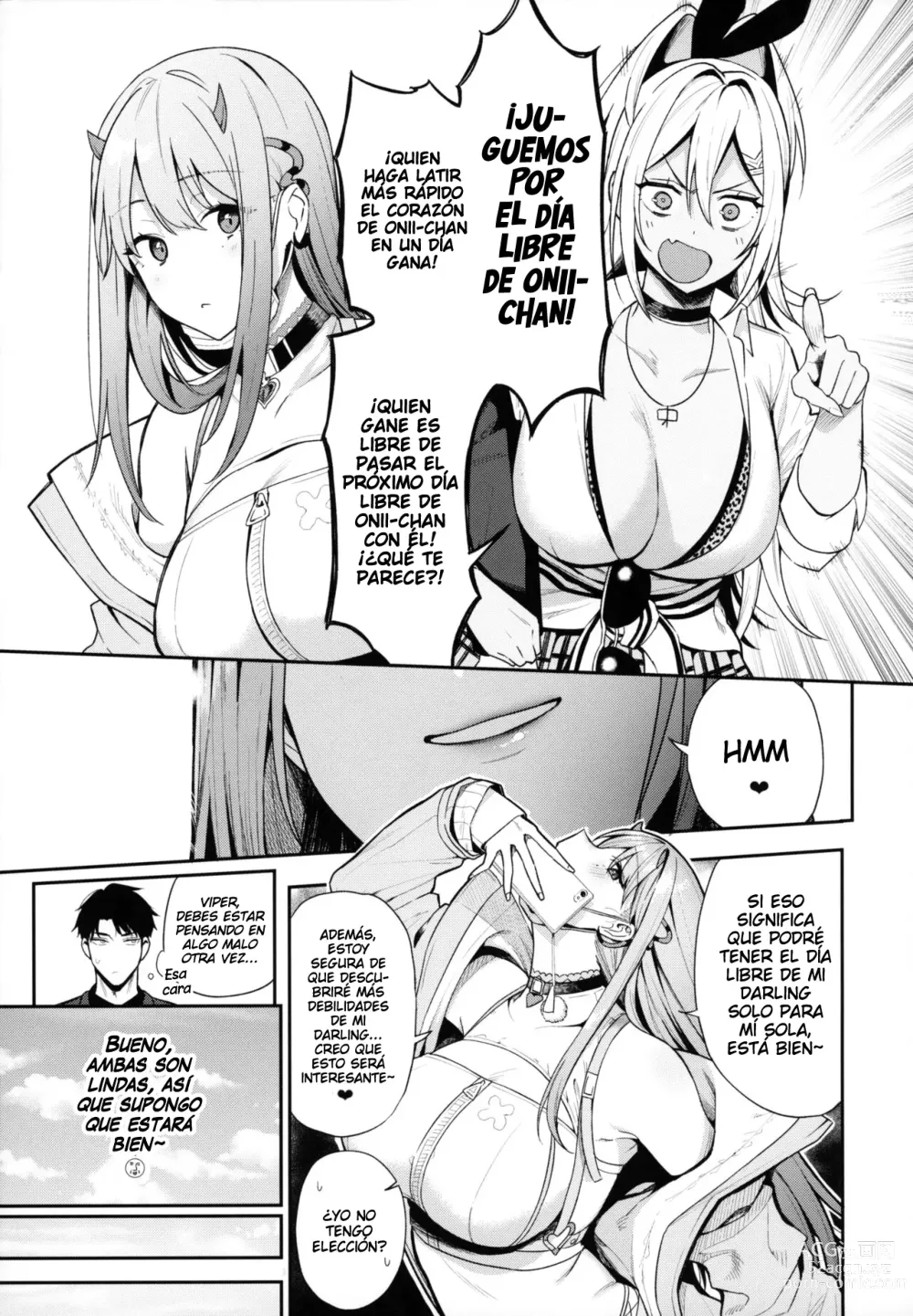 Page 4 of doujinshi Gals Showdown