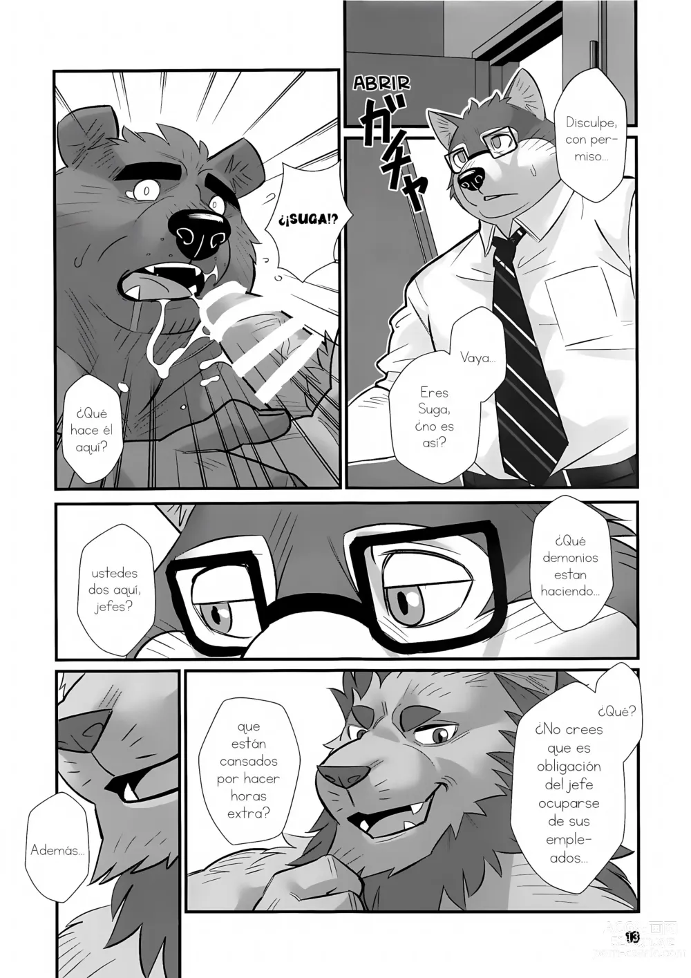 Page 12 of doujinshi Overnight - Trasnochando