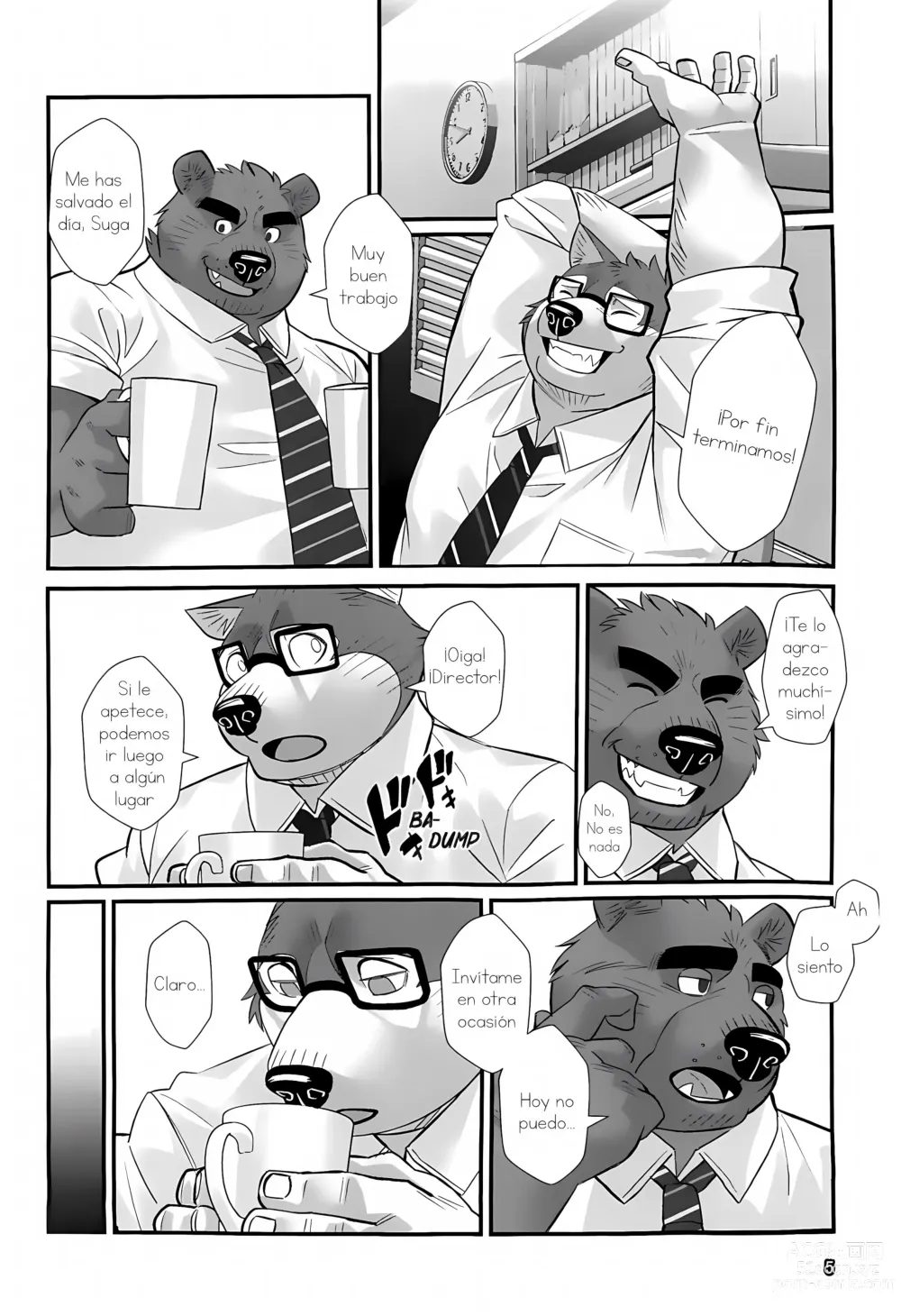 Page 4 of doujinshi Overnight - Trasnochando