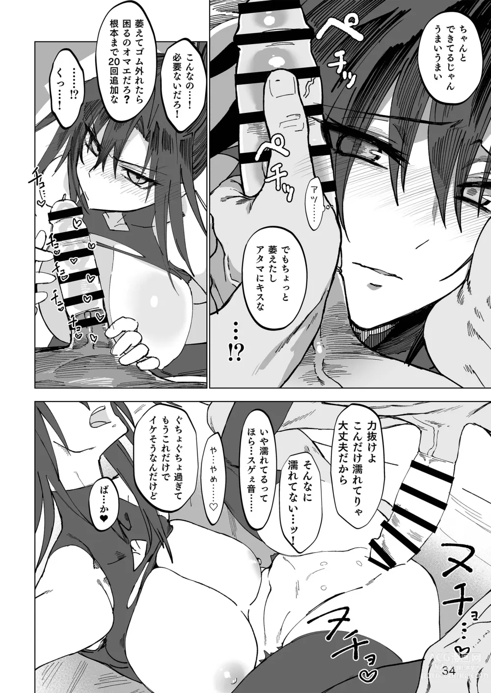 Page 33 of doujinshi Isekai Mesu Yuusha