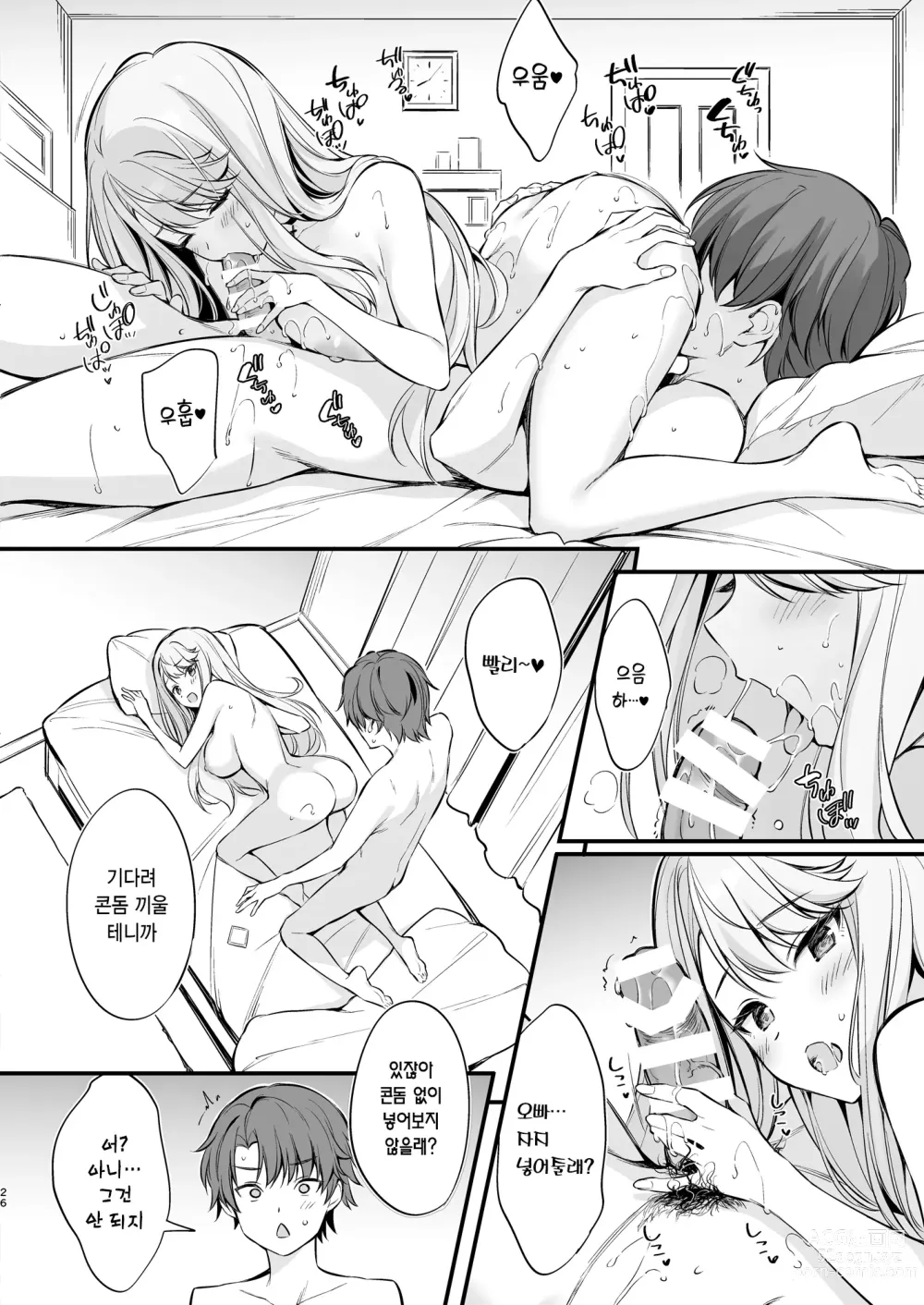 Page 25 of doujinshi SNS를 통해 만난 사람은 갸루가 된 여동생이었다