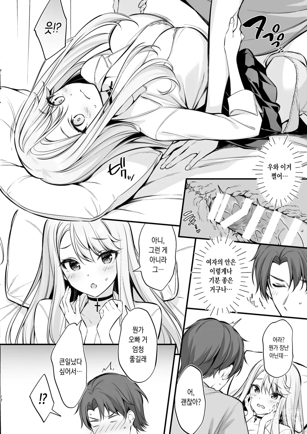 Page 12 of doujinshi SNS로 만나게 된 건 갸루가 된 여동생이었다