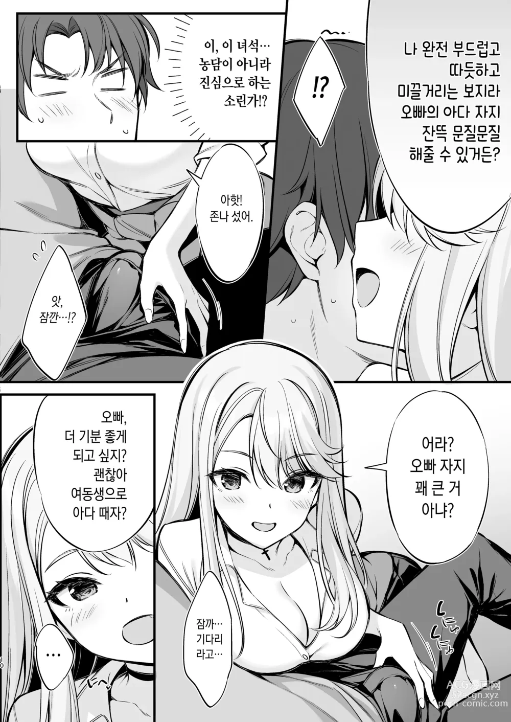 Page 10 of doujinshi SNS로 만나게 된 건 갸루가 된 여동생이었다