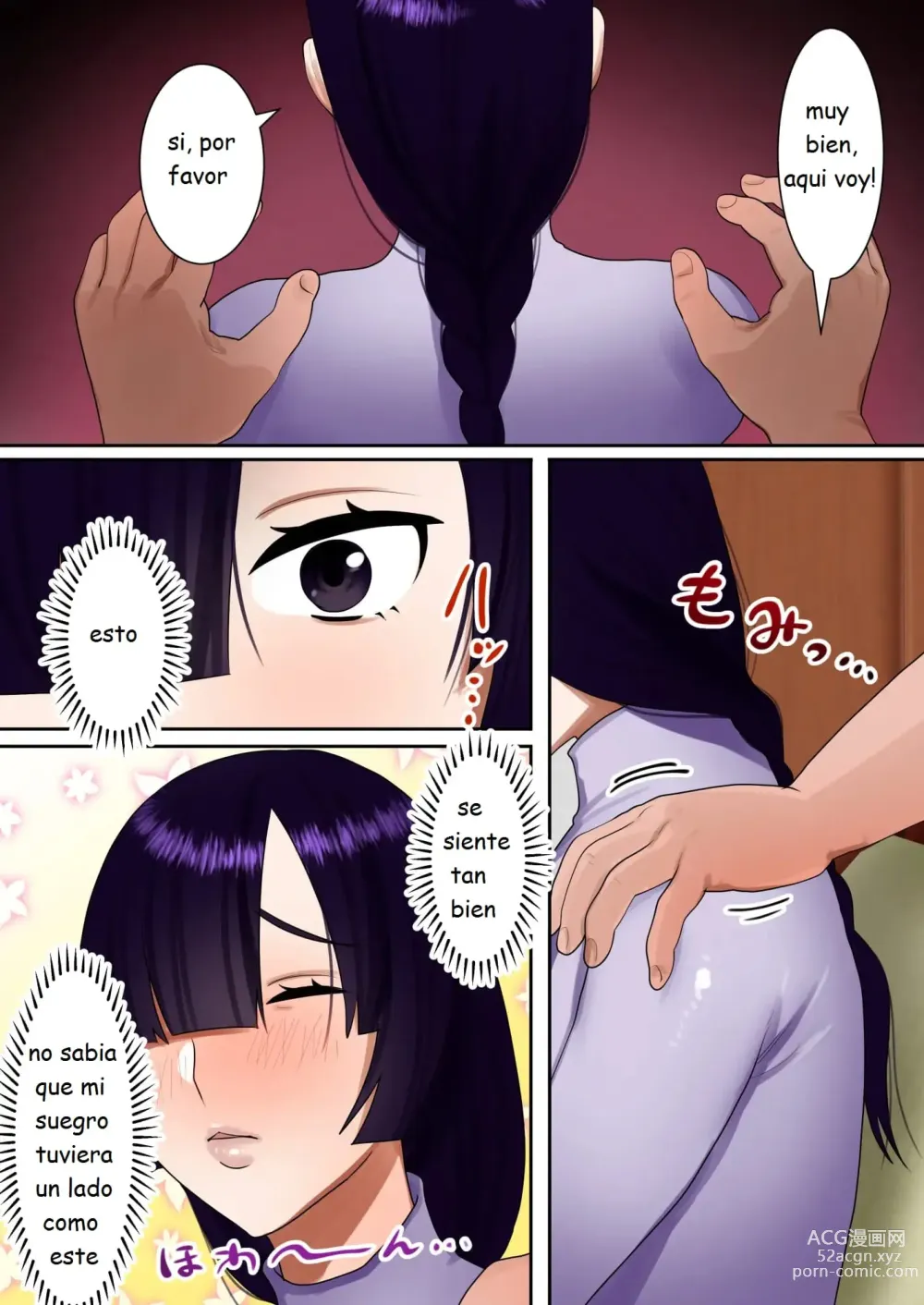 Page 7 of doujinshi Una esposa tetona es entrenada por su suegro