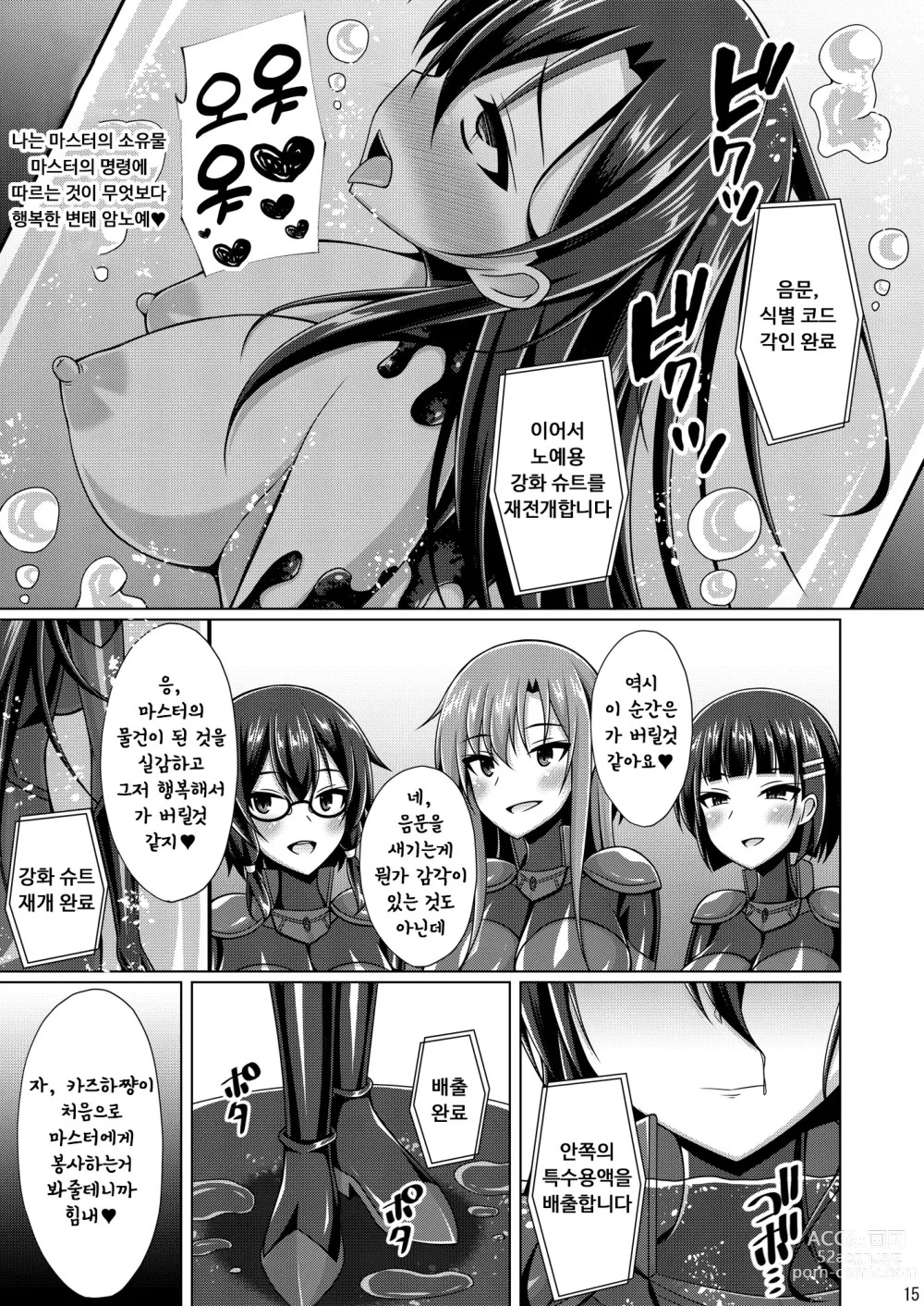 Page 14 of doujinshi Kuro no Kenshito Yobareta Ore wa mou nai... IFEND