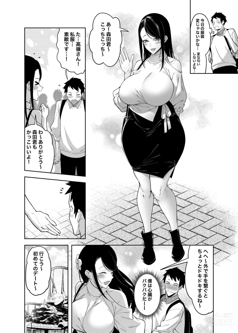 Page 37 of doujinshi Takane no Hana e no Kokuhaku Seikouritsu wa Zero no Wake