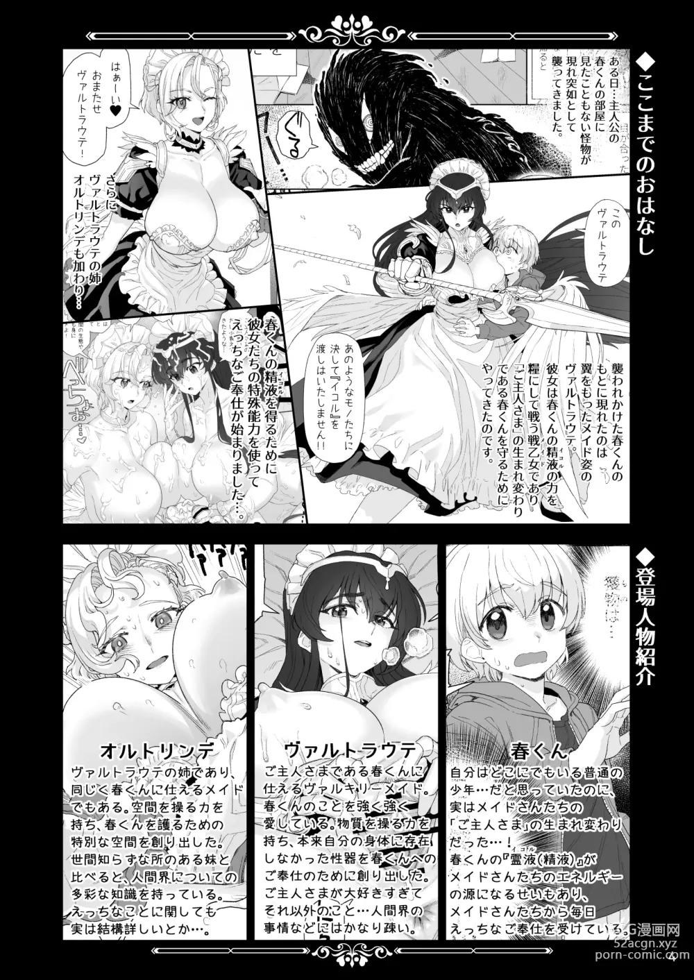 Page 4 of doujinshi Tenjousekai no Maid-tachi 2