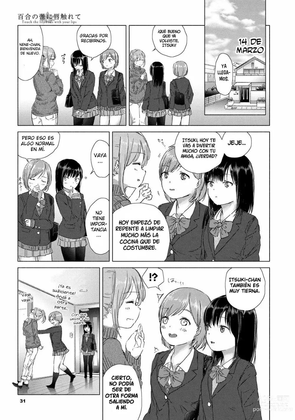 Page 31 of manga Yuri no Tsubomi ni Kuchibiru Furete Ch. 1-5