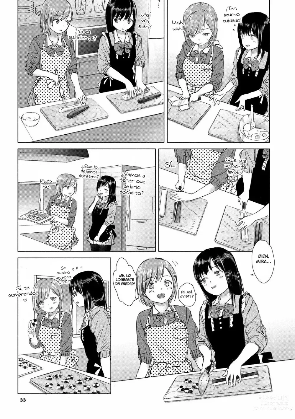 Page 33 of manga Yuri no Tsubomi ni Kuchibiru Furete Ch. 1-5