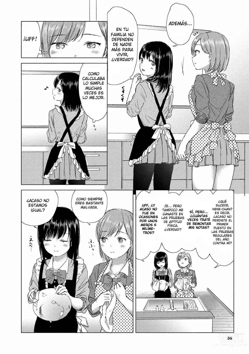 Page 36 of manga Yuri no Tsubomi ni Kuchibiru Furete Ch. 1-5