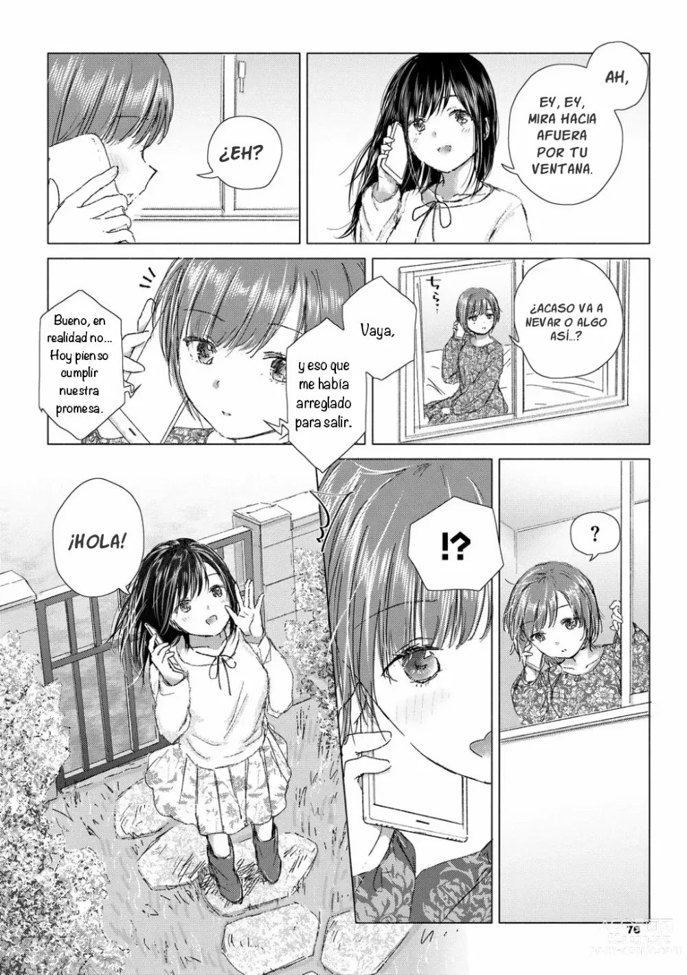 Page 76 of manga Yuri no Tsubomi ni Kuchibiru Furete Ch. 1-5