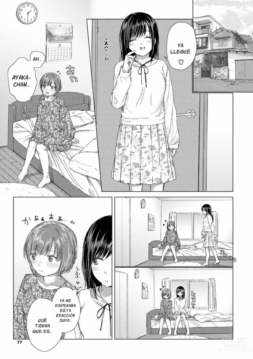 Page 77 of manga Yuri no Tsubomi ni Kuchibiru Furete Ch. 1-5