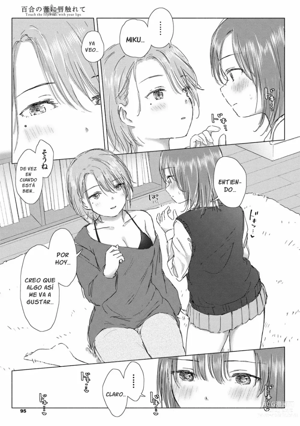 Page 95 of manga Yuri no Tsubomi ni Kuchibiru Furete Ch. 1-5