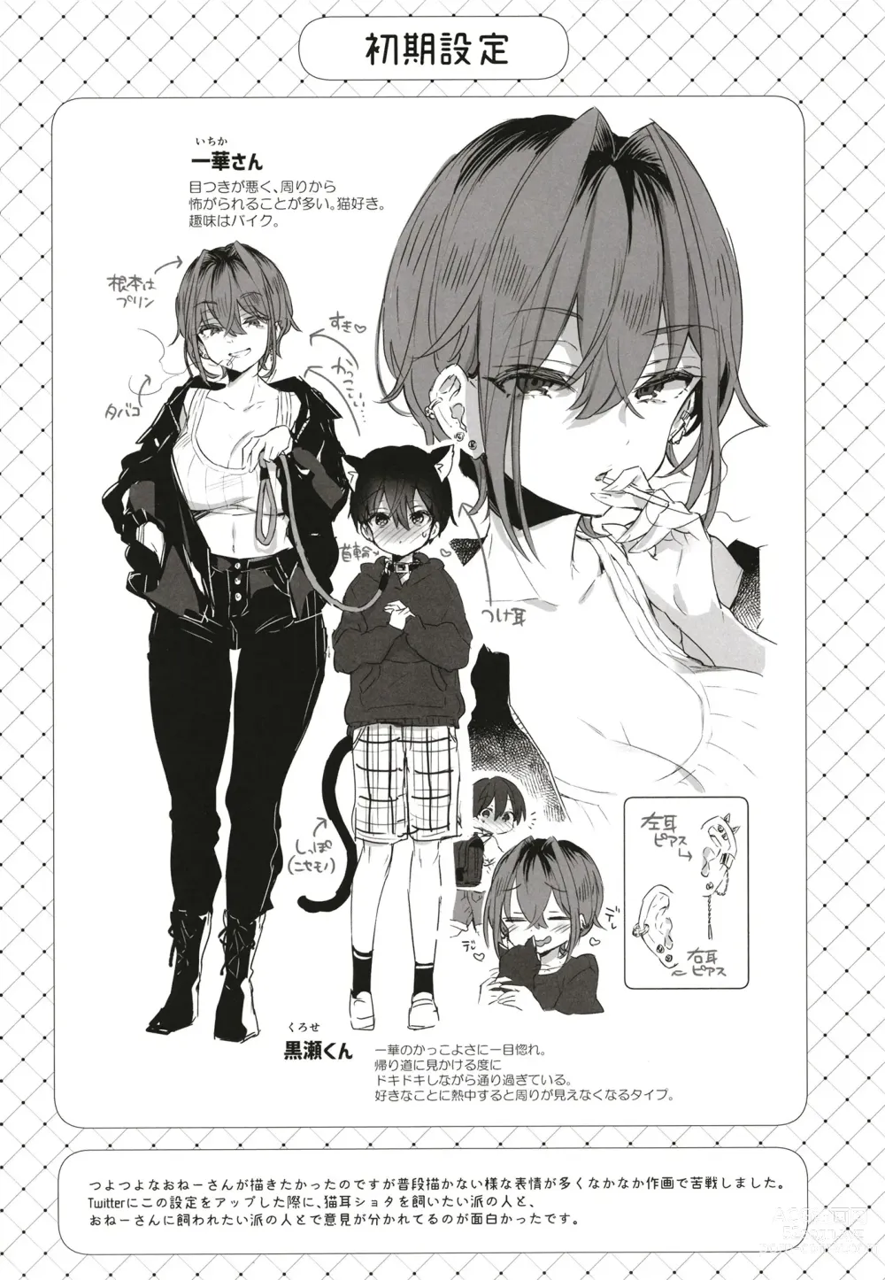 Page 3 of doujinshi Chotto Kowai Onee-san ni Katte morau Koto ni Narimashita