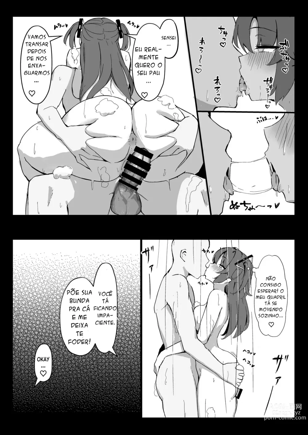 Page 12 of doujinshi Seminar Kaikei wa Ecchi ga Shitai. Onsen Hen Zenpen - The accountant at seminar wants to have sex.