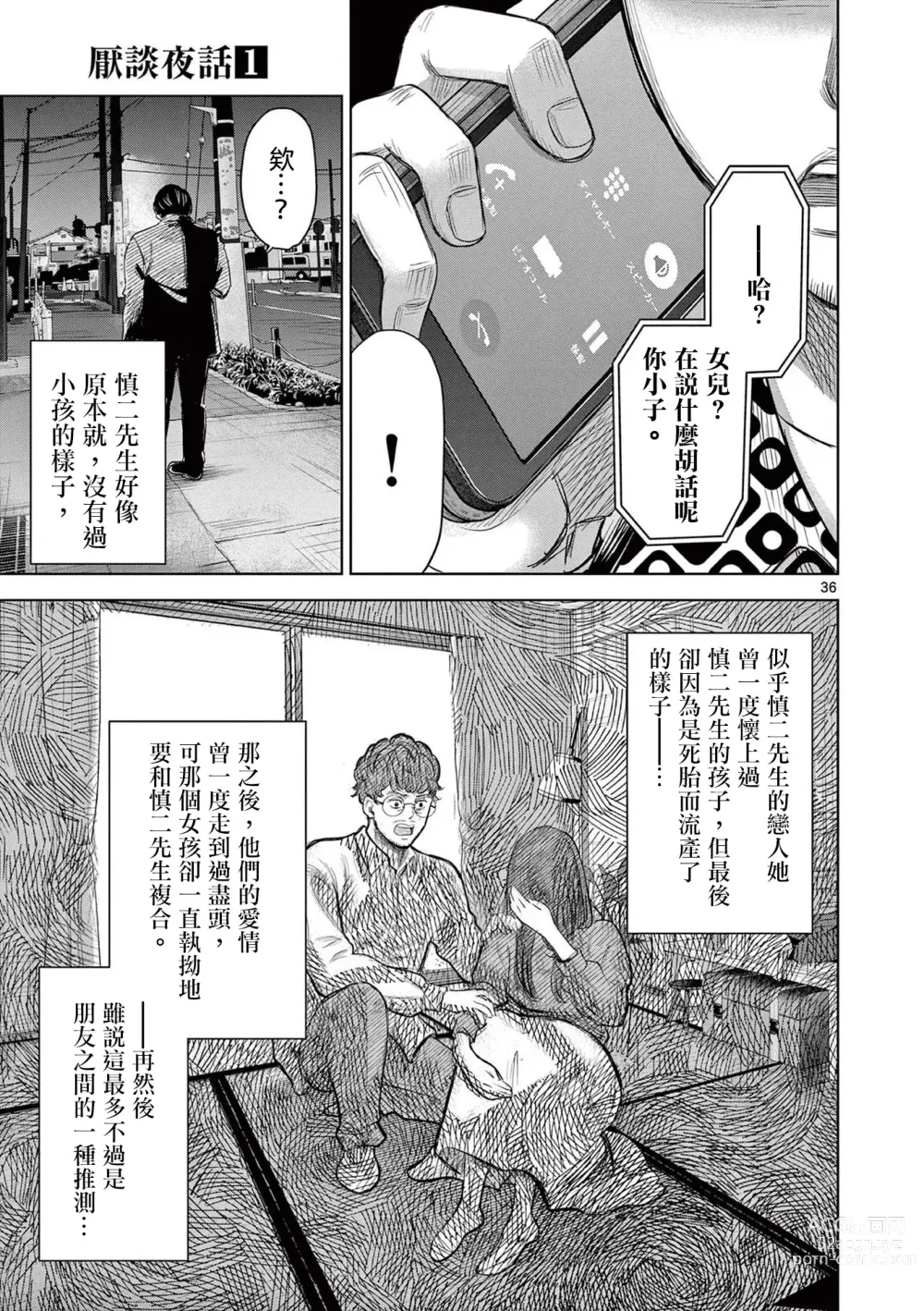 Page 42 of manga Iyadan Yobanashi Chinese]