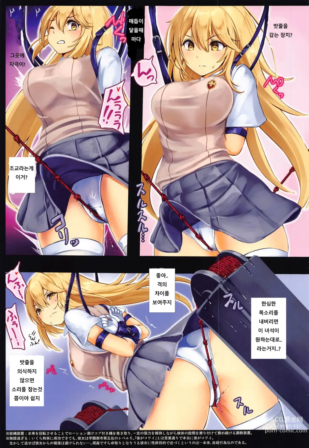 Page 5 of doujinshi 초능력자 쇼쿠호 미사키 심문조서