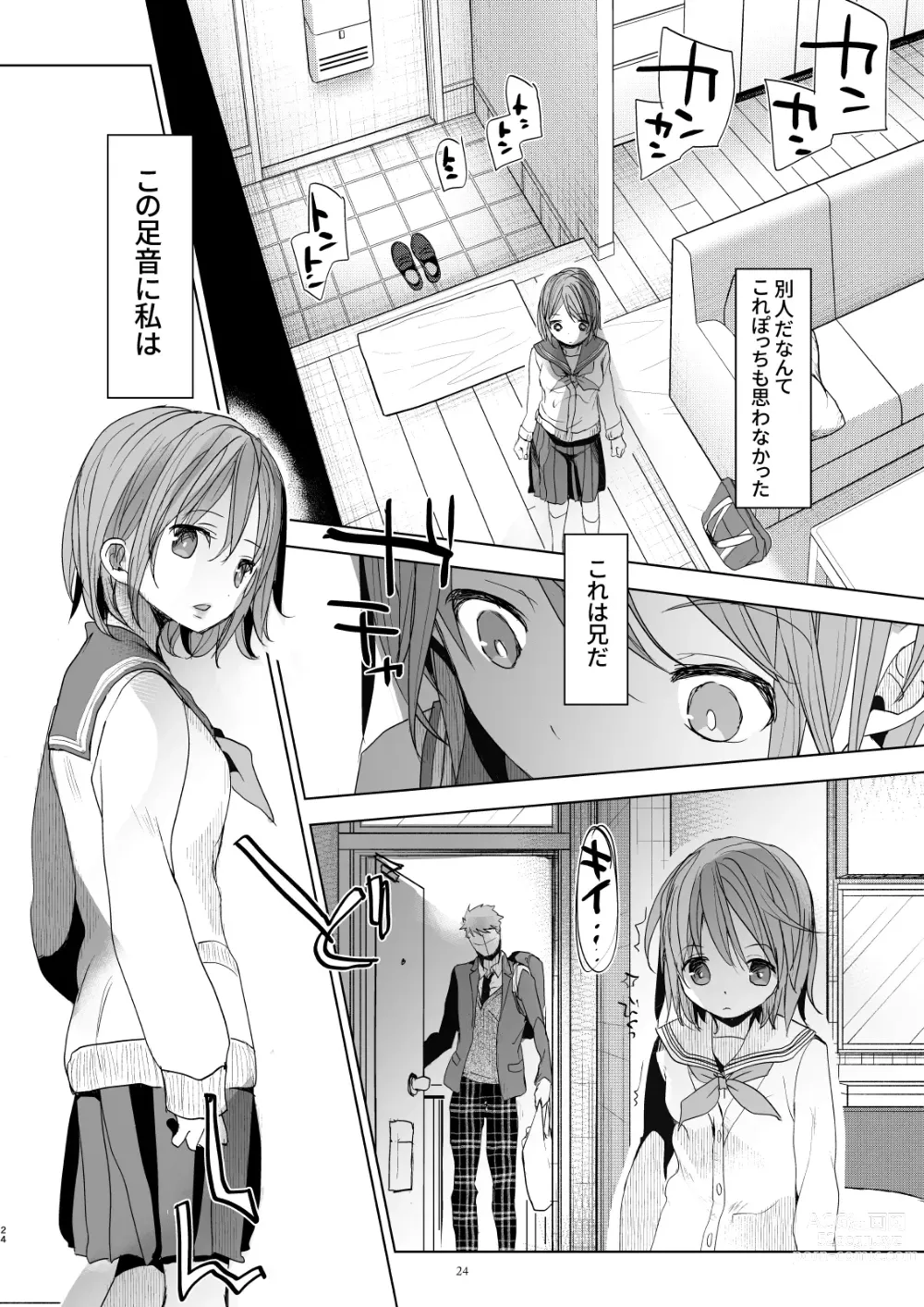 Page 23 of doujinshi Watashi to Ani no Nichijou 5