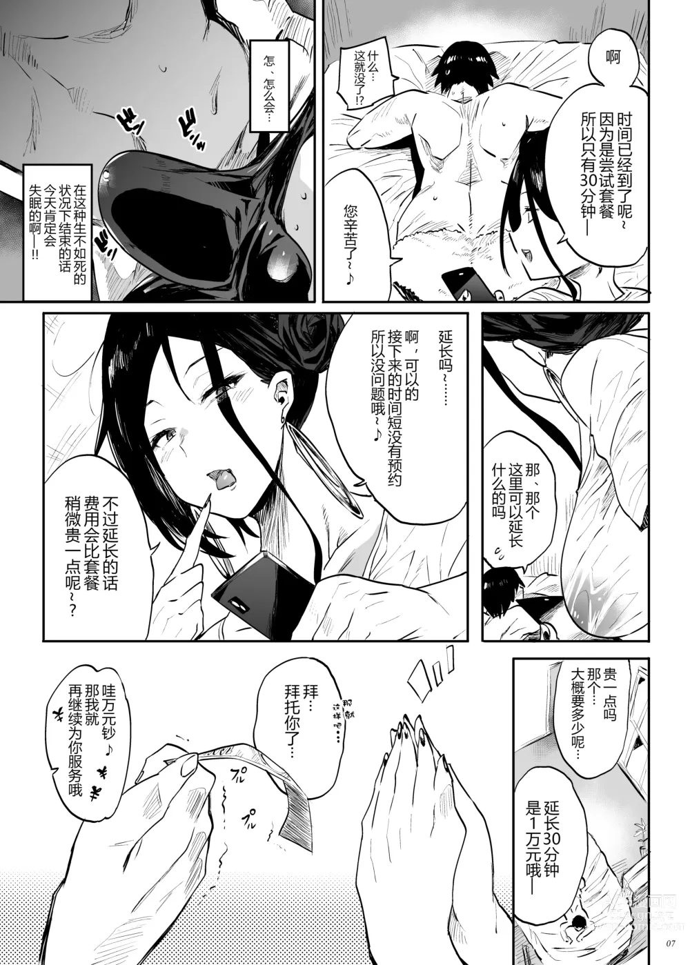 Page 8 of doujinshi Toutende wa sono youna saabisu wa okonatte orimasennode,