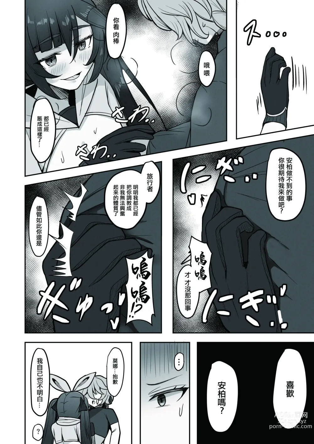 Page 15 of doujinshi 其實我很喜歡莫娜