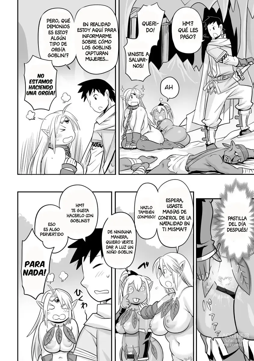 Page 25 of manga Oniku Elf Goblin Doubatsu