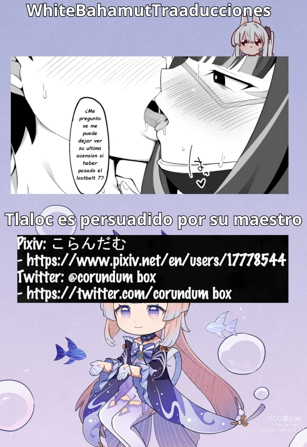 Page 5 of doujinshi Tlaloc es persuadido por su maestro