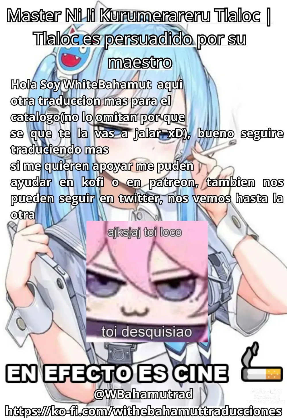 Page 6 of doujinshi Tlaloc es persuadido por su maestro