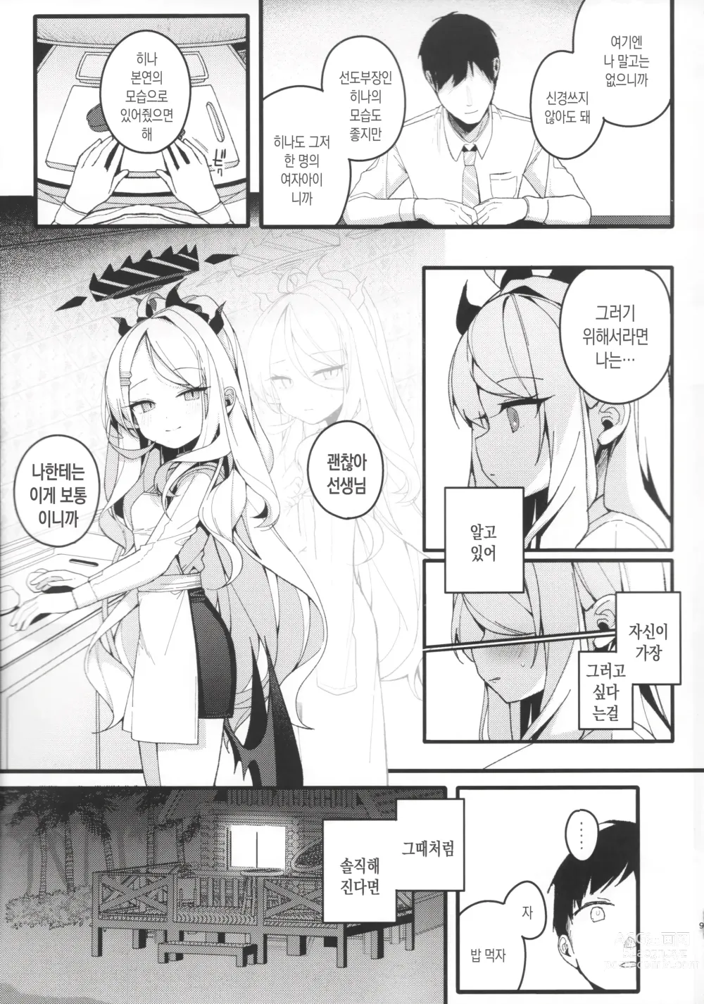 Page 8 of doujinshi 여름의 꿈을 저 파도에 남기고