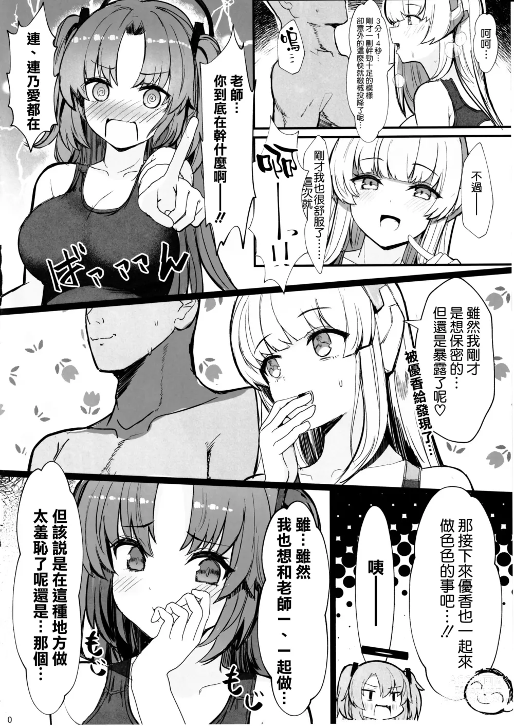 Page 10 of doujinshi Seminar no Dosukebe Pakopako Natsuyasumi!