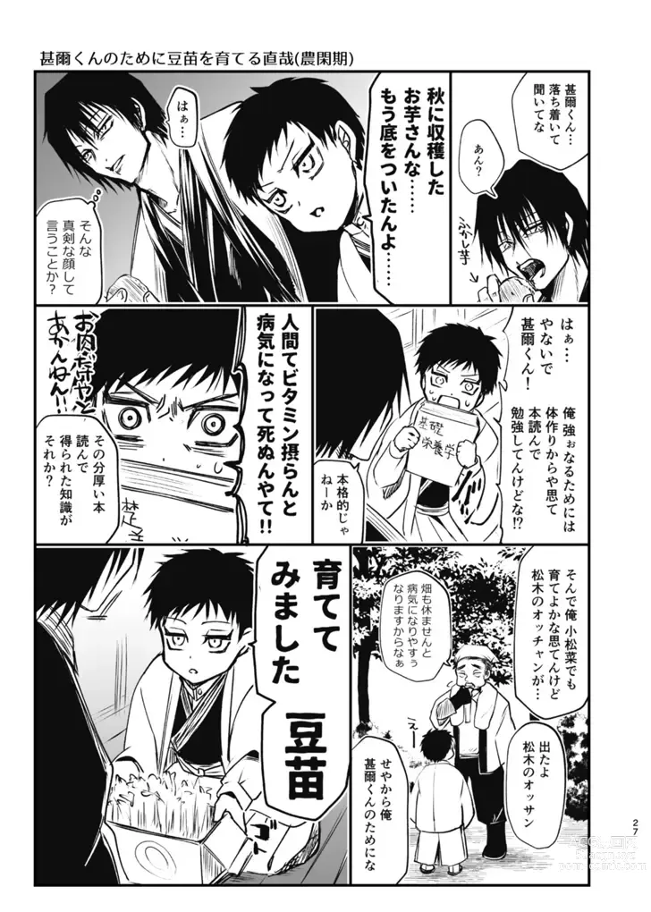 Page 26 of doujinshi Tsume ~ Naoya uke web Manga Sairoku-shuu~