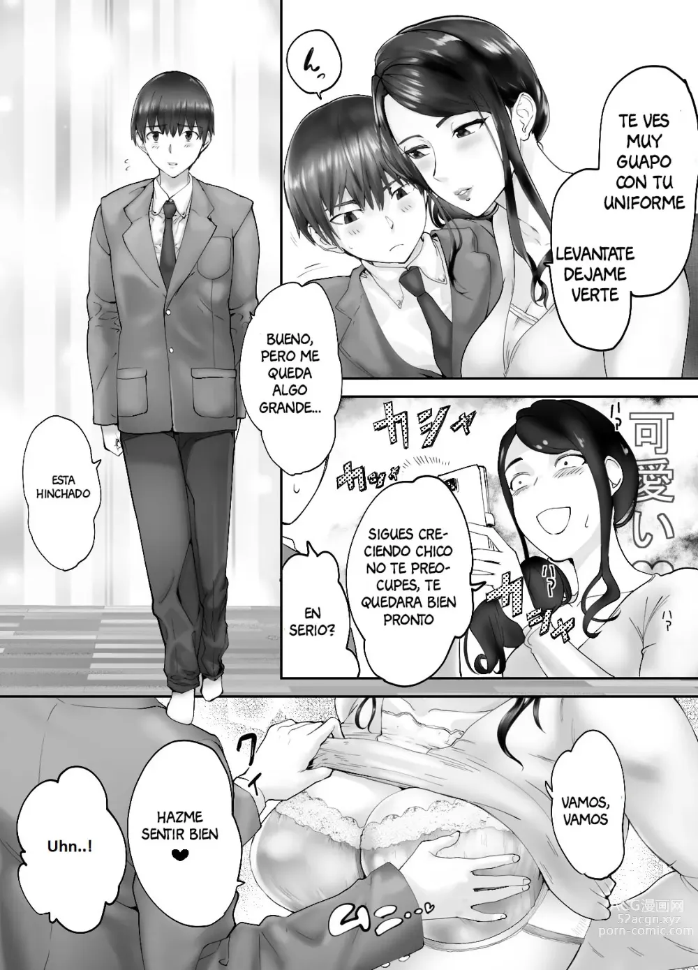 Page 12 of doujinshi Osananajimi ga Mama to Yatte Imasu. 3