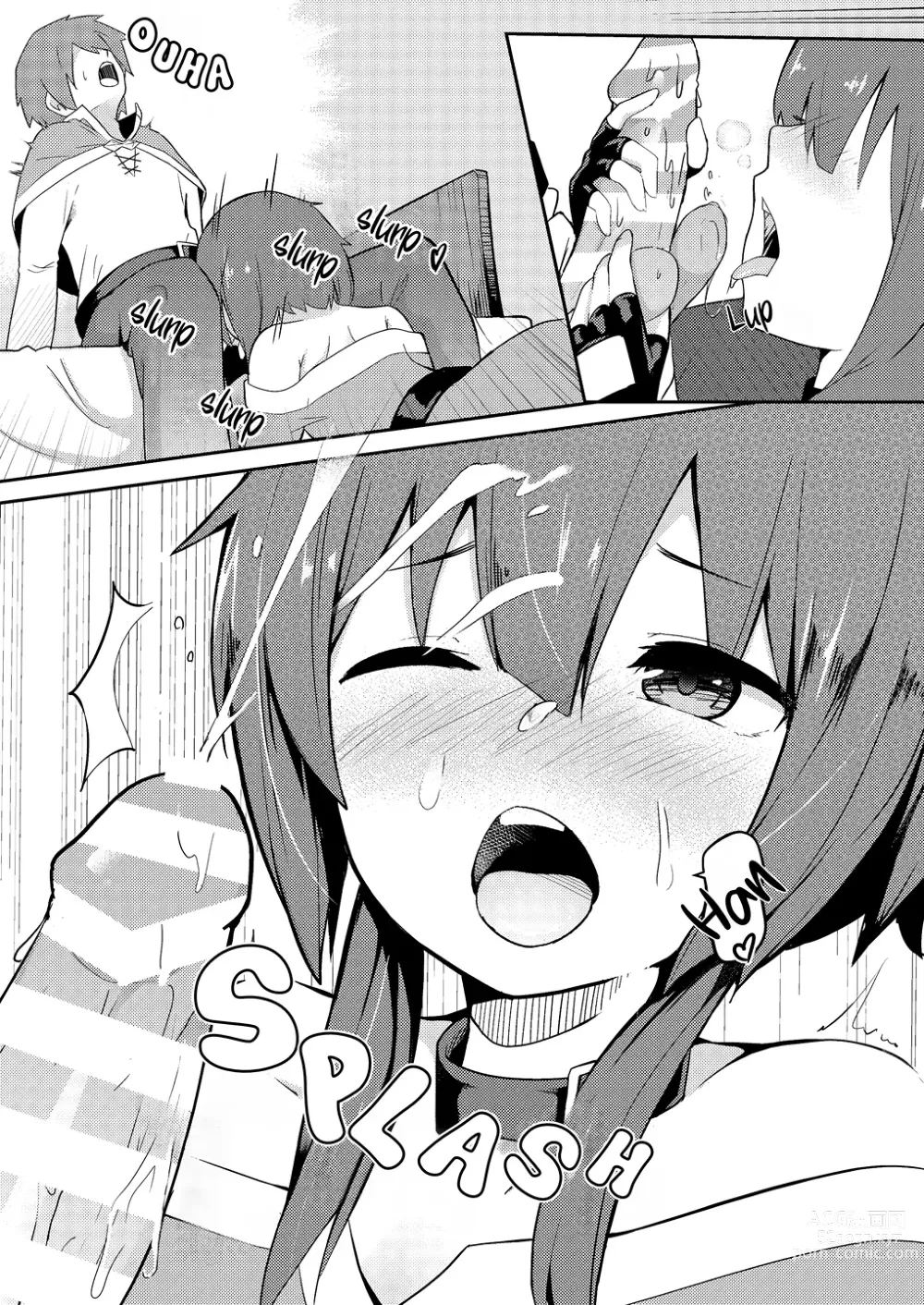 Page 12 of doujinshi Megumin et l’entraînement à l’explosion lubrique !