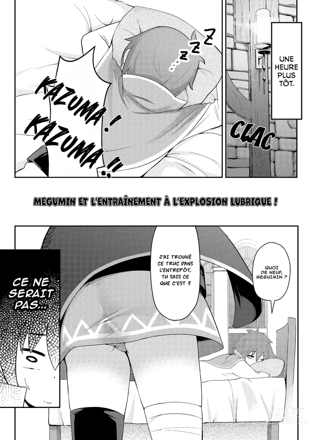 Page 6 of doujinshi Megumin et l’entraînement à l’explosion lubrique !