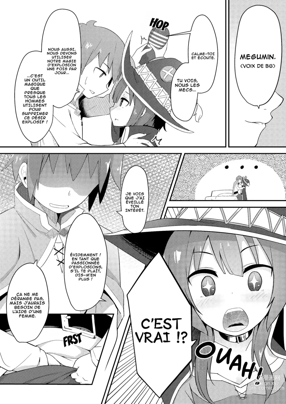 Page 8 of doujinshi Megumin et l’entraînement à l’explosion lubrique !