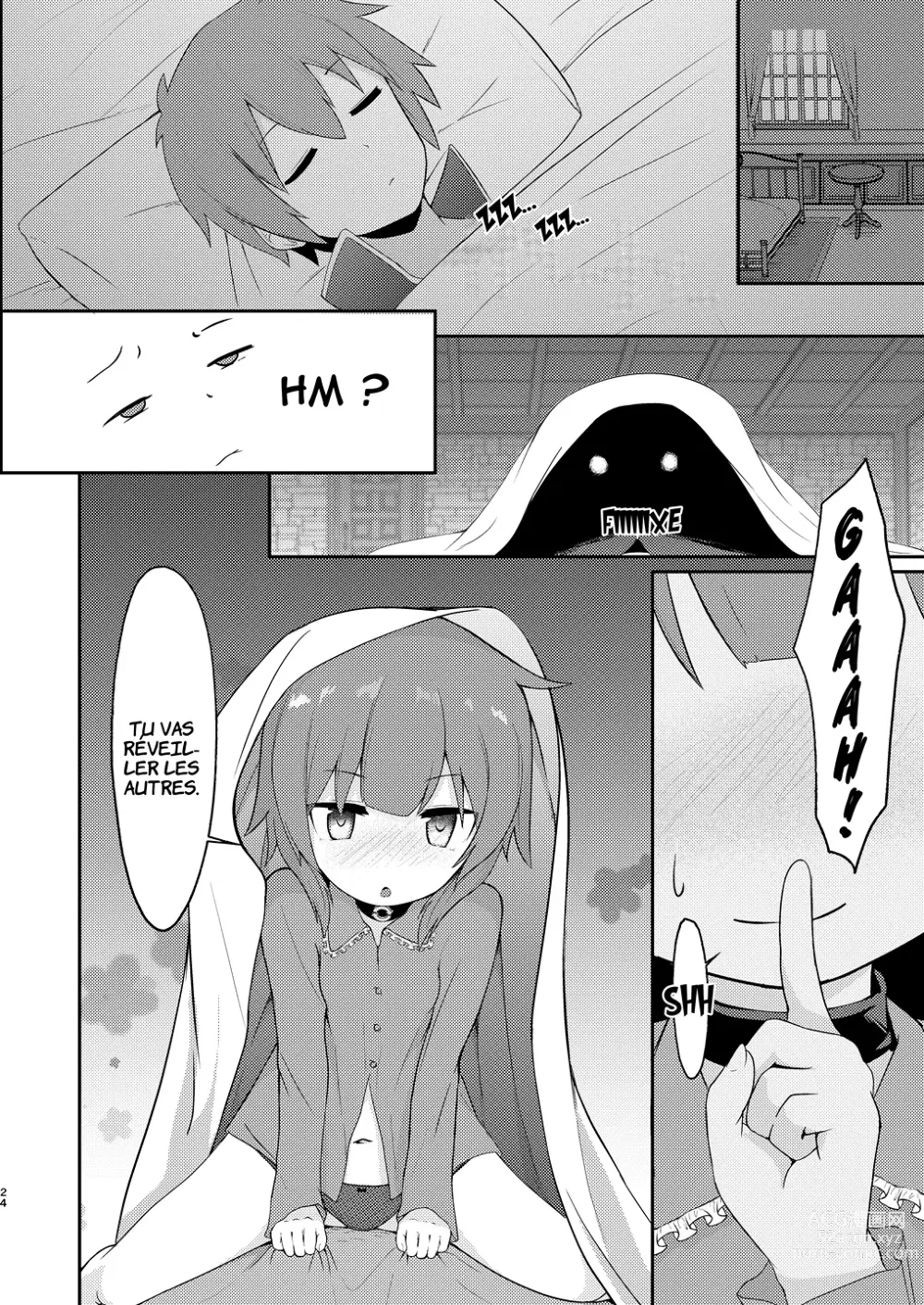 Page 23 of doujinshi [Quête urgente !] Séduire une loli Megumin !