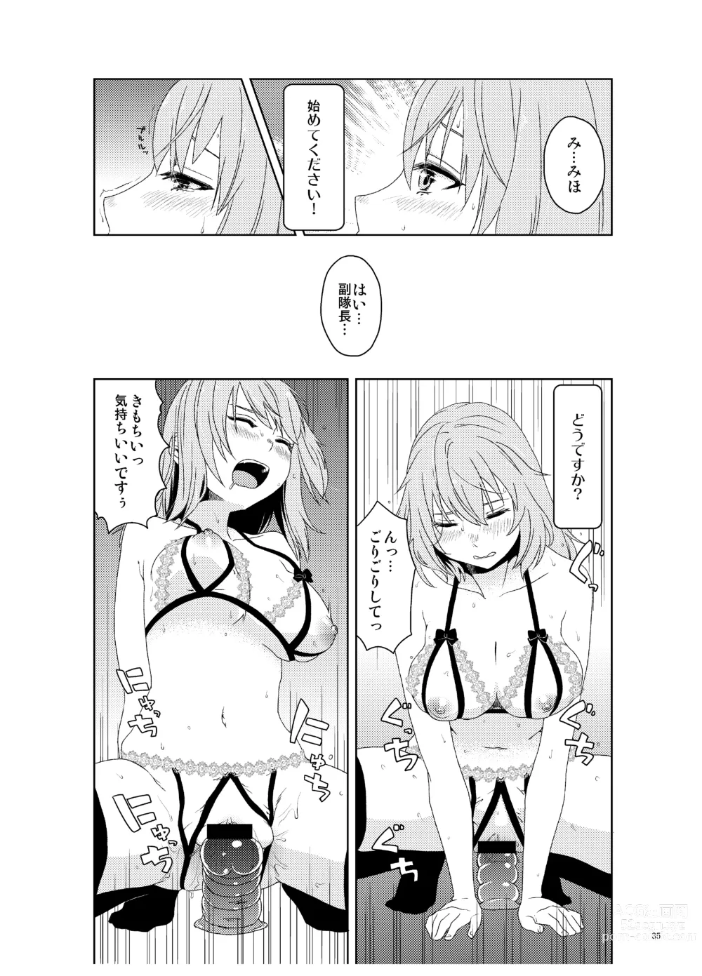 Page 36 of doujinshi Itsumi Erika ga Nyouinanka ni Makeru Wake ga Nai!