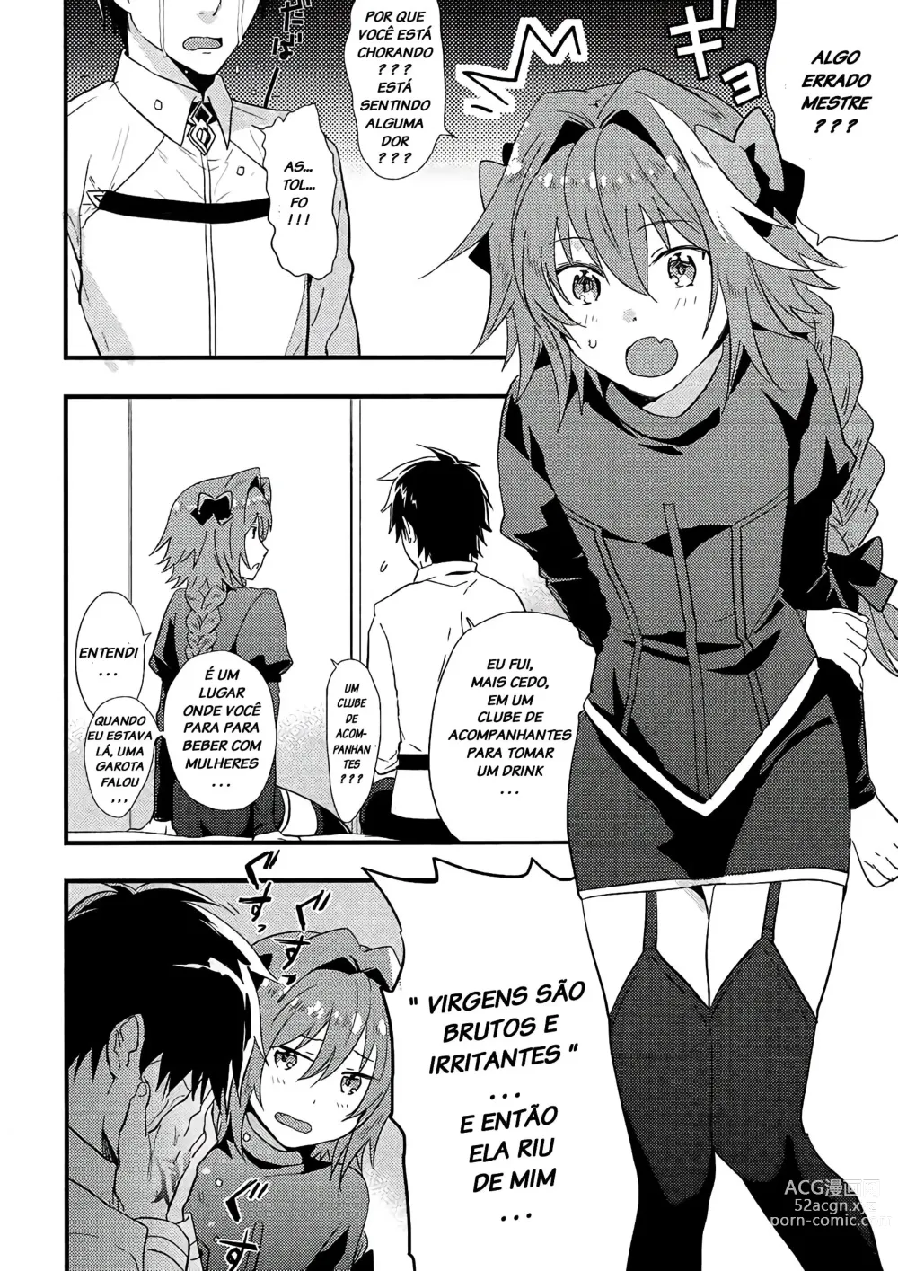 Page 2 of doujinshi Astolfo ga SEX Sasete Kureru rashii.