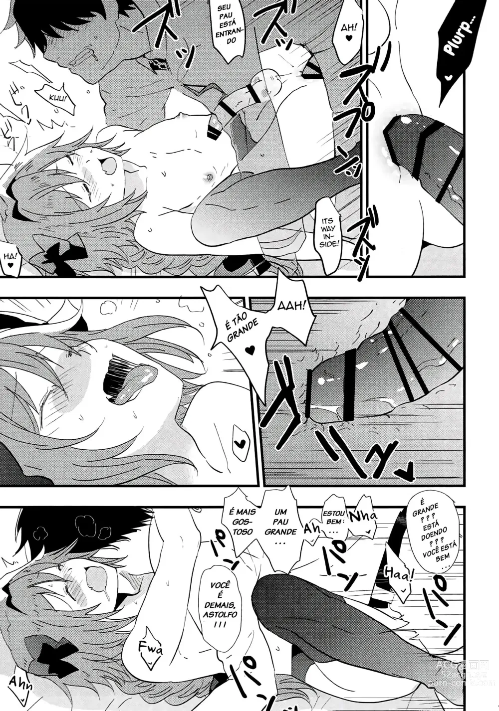 Page 11 of doujinshi Astolfo ga SEX Sasete Kureru rashii.