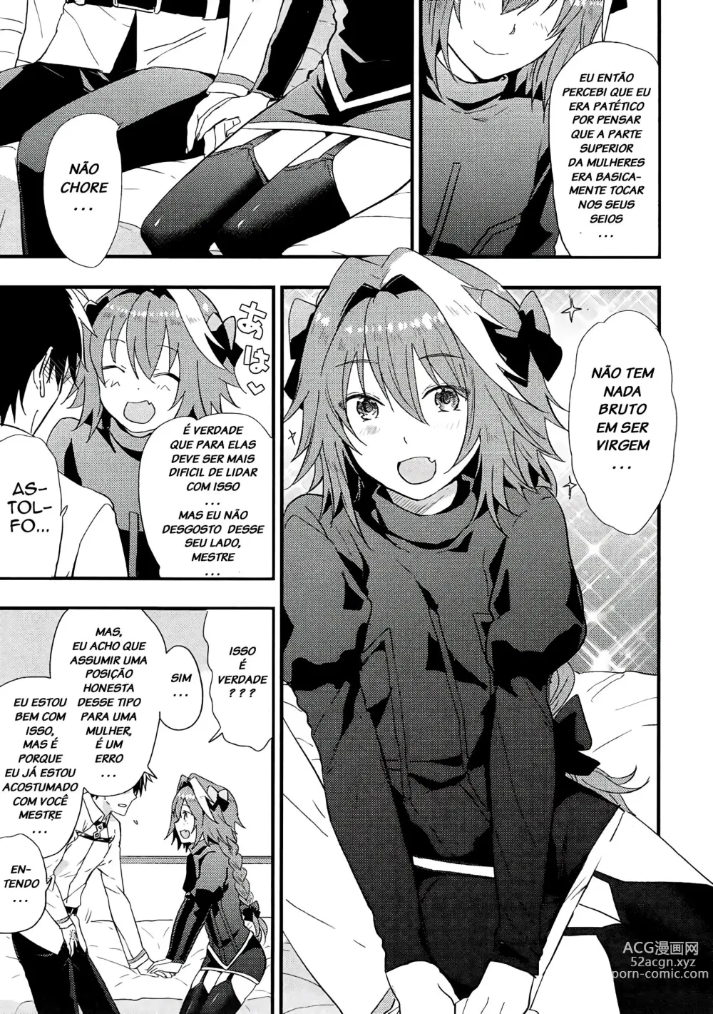 Page 3 of doujinshi Astolfo ga SEX Sasete Kureru rashii.