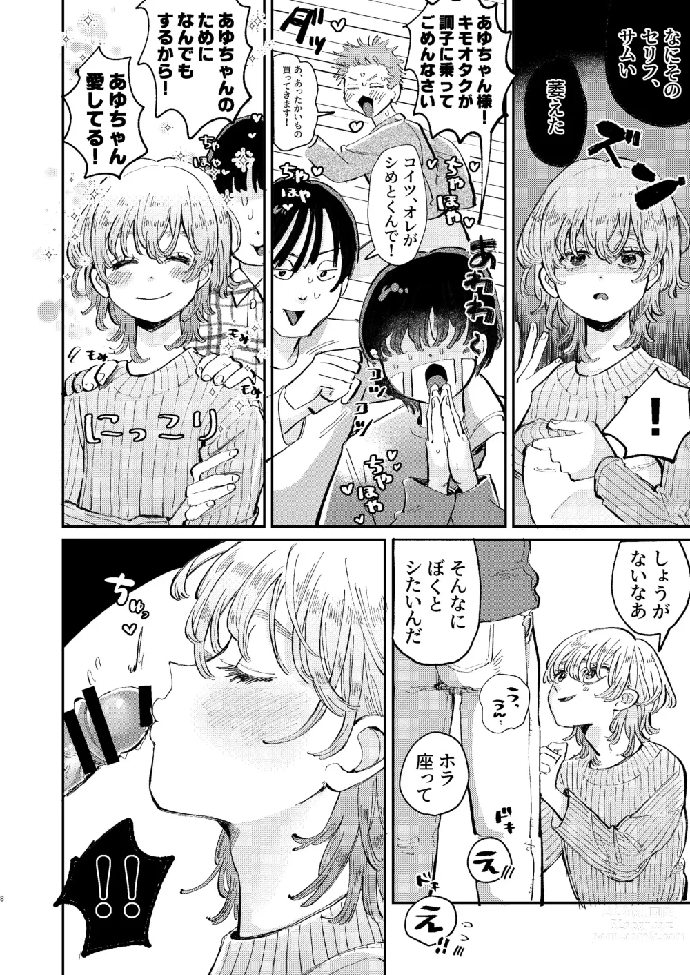 Page 8 of doujinshi YARIS no Hime-kun no Subete o Te ni Ireru made - Until I get all of the YARIS